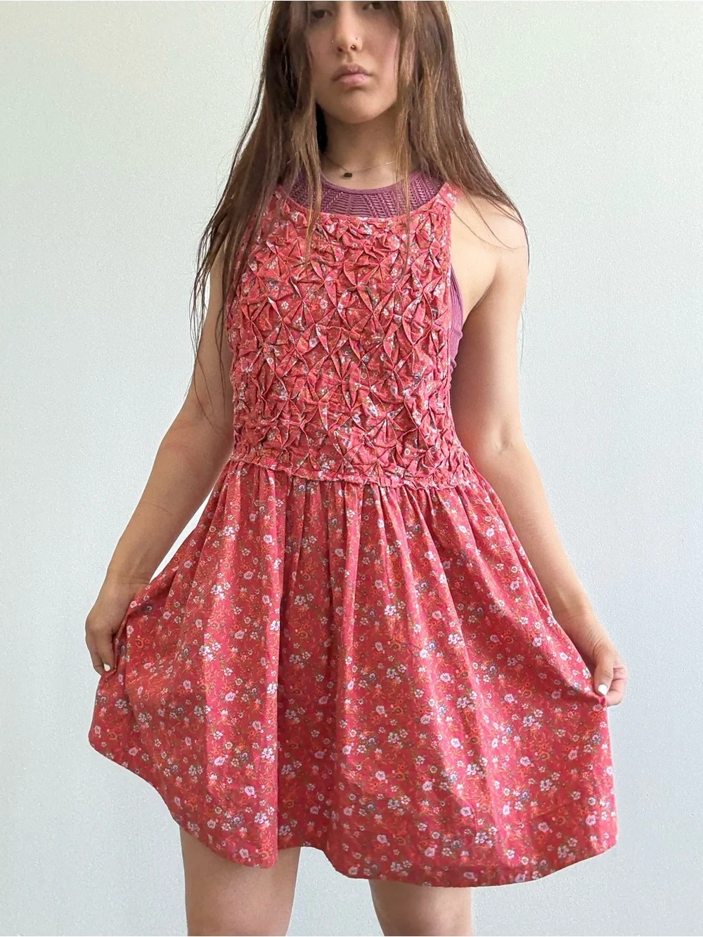 Free People coral pink